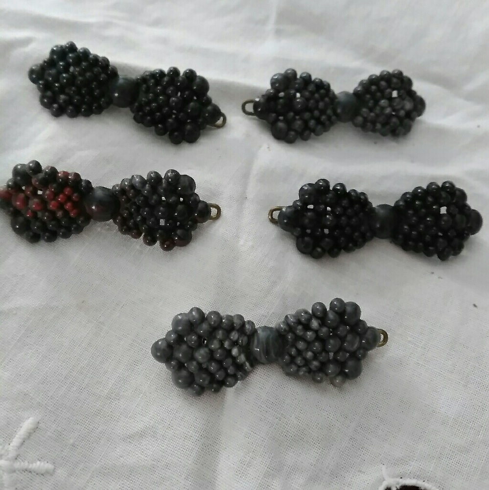 Vintage Hair Barrettes Rockabilly Vagas